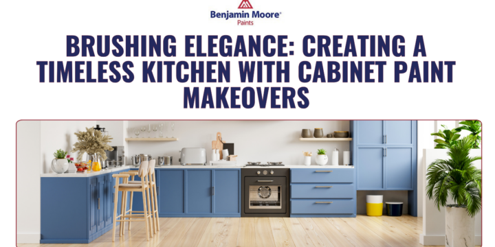 Brushing Elegance: Creating a Timeless Kitchen with Cabinet Paint Makeovers